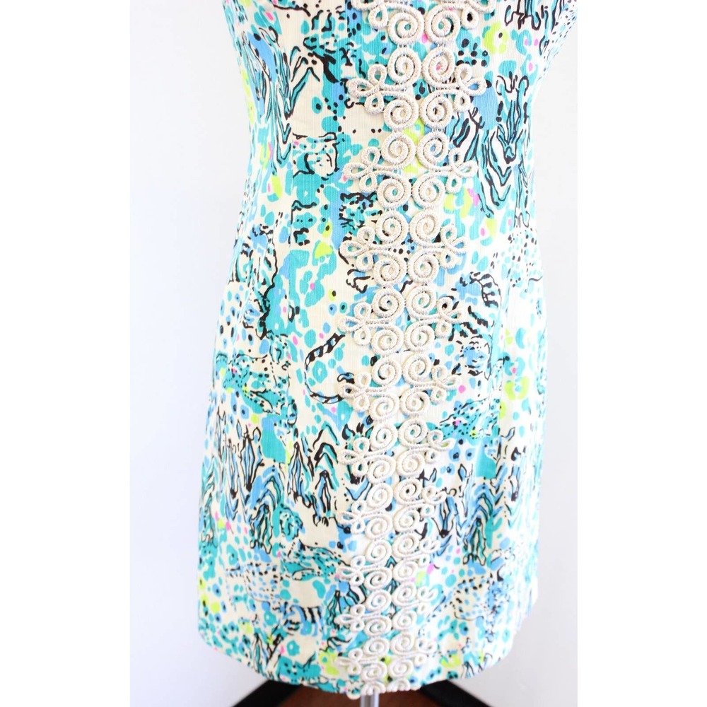 Lilly Pulitzer Ember Sea Oat Escapades In The Everglades Printed Shift Dress 0 View 5